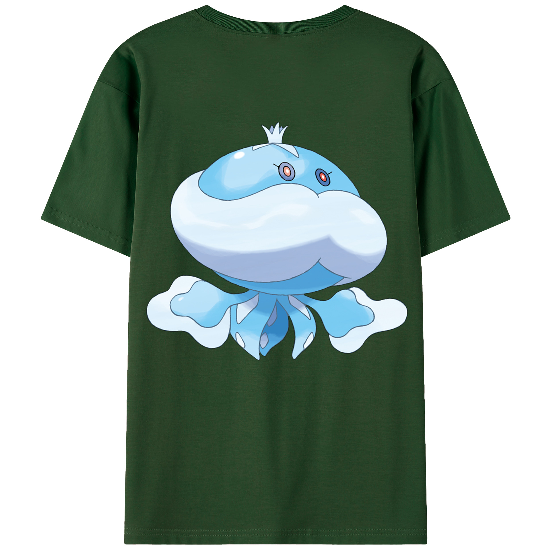 （画像用） ポケットモンスター Pokémon 綿100％半袖Tシャツ（背面プリント）